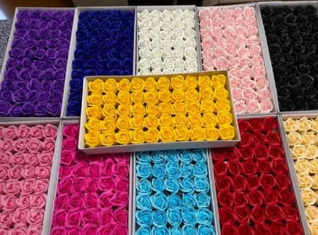Caja rosa jabón 50 PCS