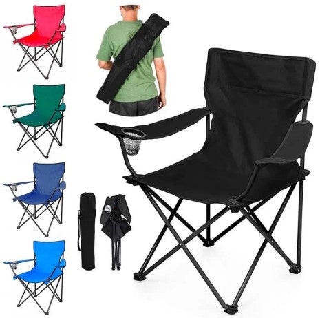 Silla camping plegable