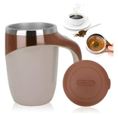Taza café revolvedor