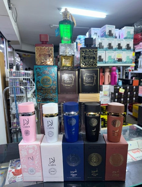 Lote 9 perfumes árabes