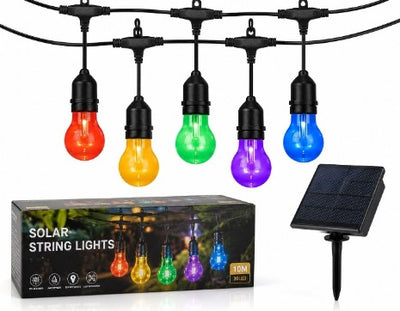 Guirnalda multicolor solar
