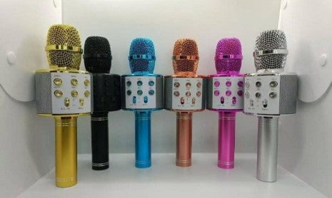 Micrófono parlante karaoke
