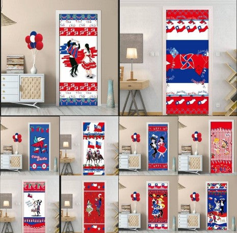 Funda puerta Fiestas Patrias