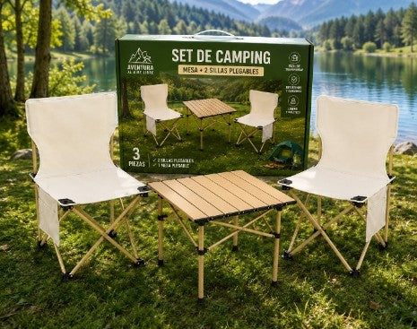 Set sillas + mesa